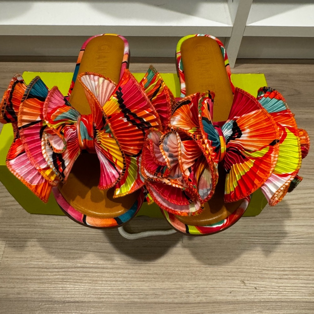 Gianni Bini Colorful Women's Slide Sandals